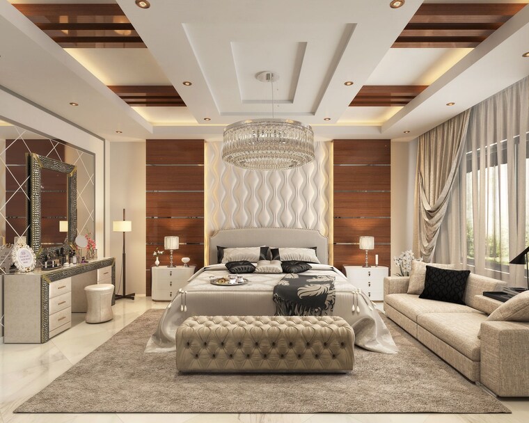 Bedroom, max-estate-360 4 Bedroom 3531 Sq.Ft. Apartment In Sector 36a Gurgaon 9424391