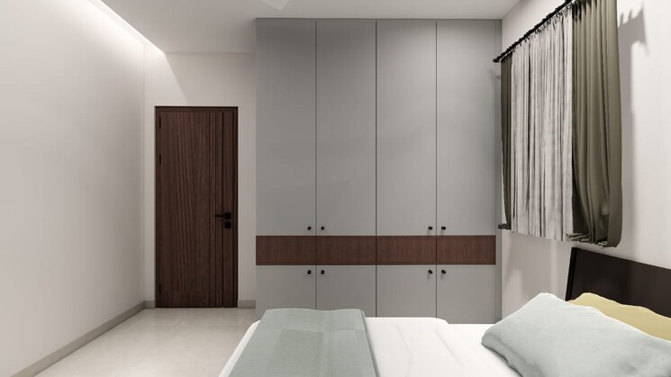 Bedroom, my-home-tridasa 2.5 Bedroom 1545 Sq.Ft. Apartment In Tellapur Hyderabad 9424323