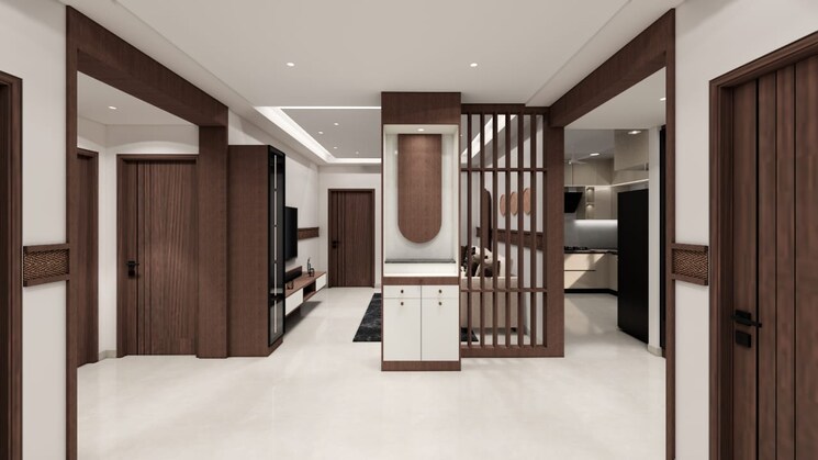 Living Room, my-home-tridasa 2.5 Bedroom 1545 Sq.Ft. Apartment In Tellapur Hyderabad 9424323