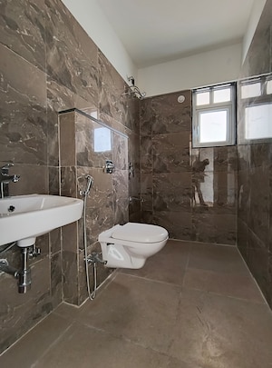 Bathroom in 2.5 BHK Apartment at VTP Beaumonde, Kharadi – for Rent