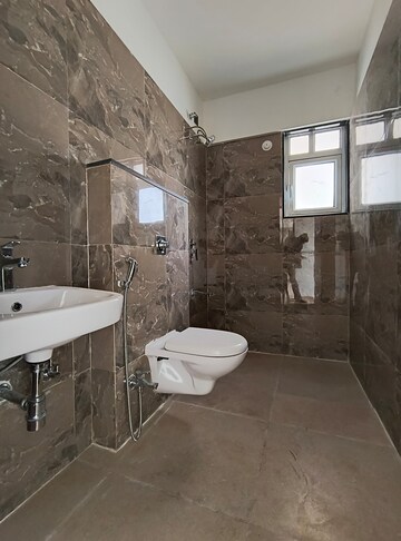 Bathroom in 2.5 BHK Apartment at VTP Beaumonde, Kharadi – for Rent