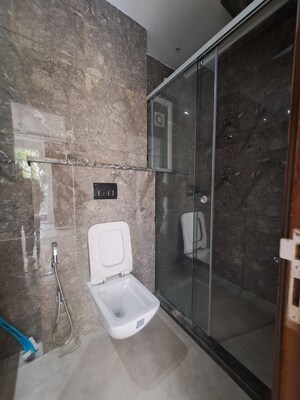 Bathroom in 3 BHK Builder Floor at Unitech Greenwood City Apartment, Sector 45 – for Rent