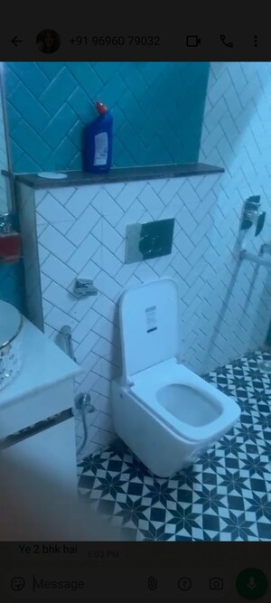 Bathroom in 1 BHK Villa at RWA Apartments Sector 71, Sector 71 – for Rent