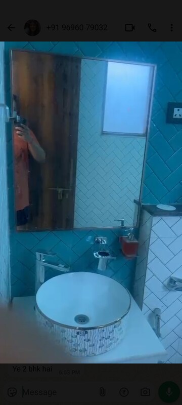 Bathroom in 1 BHK Villa at RWA Apartments Sector 71, Sector 71 – for Rent