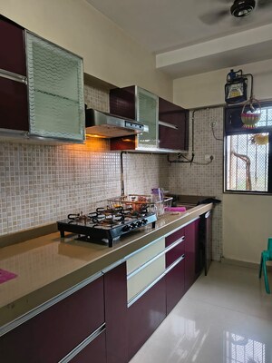 Kitchen in 2 BHK Apartment at Tarangan Towers, Samata Nagar – for Rent