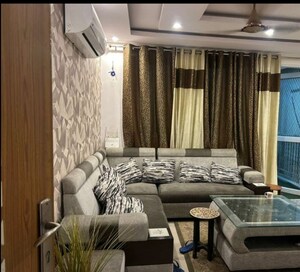 Living Room in 3 BHK Apartment at BBD Green City, Gomti Nagar – for Rent