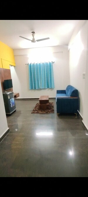 Living Room in 1 BHK Builder Floor at Hsr Layout – for Rent