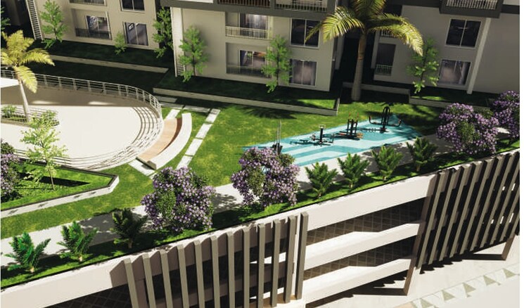 Balcony, elegant-nivasa 2 Bedroom 1375 Sq.Ft. Apartment In Kollur Hyderabad 9424554