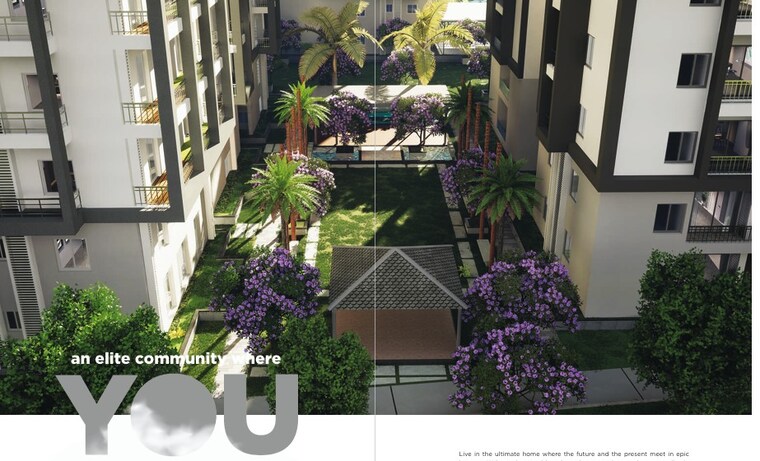 Balcony, elegant-nivasa 2 Bedroom 1375 Sq.Ft. Apartment In Kollur Hyderabad 9424554