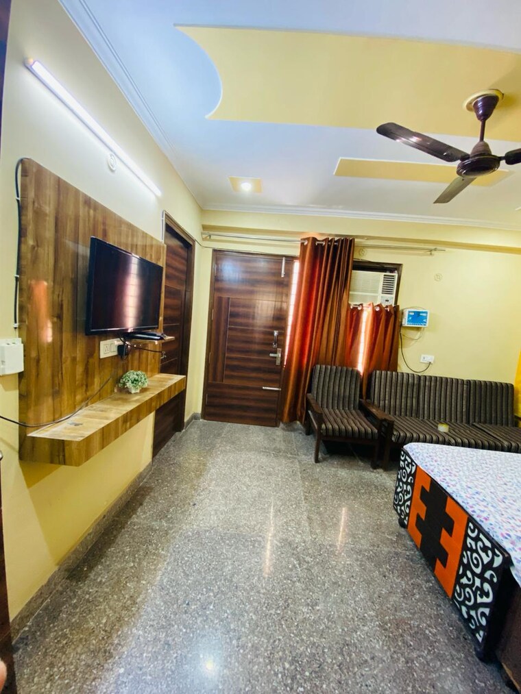 Living Room, sector 40 1 Bedroom 743 Sq.Ft. Builder Floor In Sector 40 Gurgaon 9424582