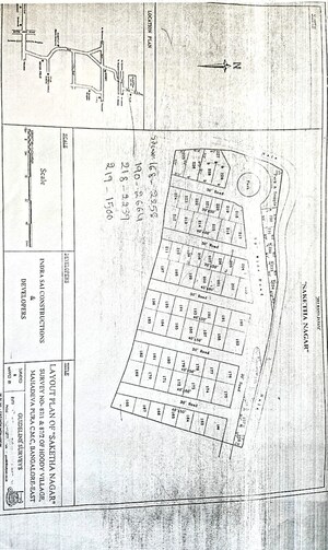  Plot – Map Location View at Kr Puram - for Sale