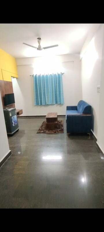 Living Room in Studio Builder Floor at Hsr Layout – for Rent