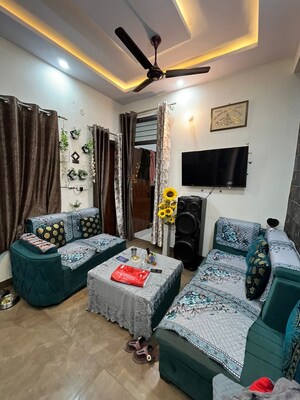 Living Room in 3 BHK Apartment at SCC Sapphire, Raj Nagar Extension – for Sale