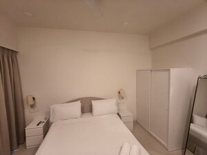 Bathroom in 3 BHK Apartment at Bandra West – for Rent