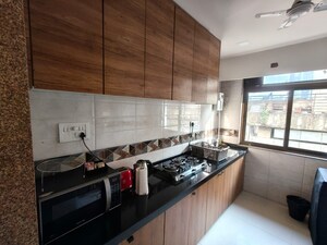 Kitchen in 3 BHK Apartment at Bandra West – for Rent