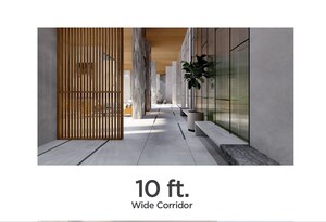 Building Lobby in 3 BHK Apartment at Vian Mrida, Kollur – for Sale