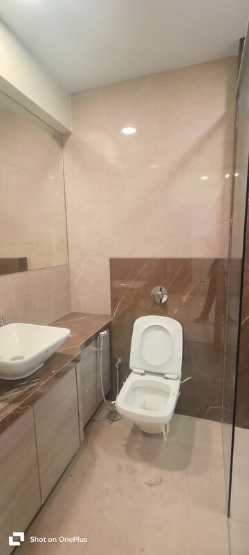 Bathroom in 3 BHK Apartment at Khar West – for Rent