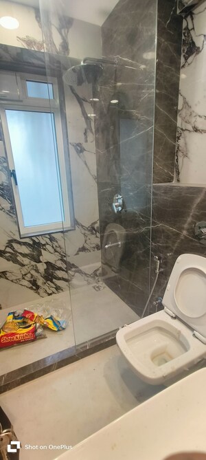 Bathroom in 3 BHK Apartment at Khar West – for Rent