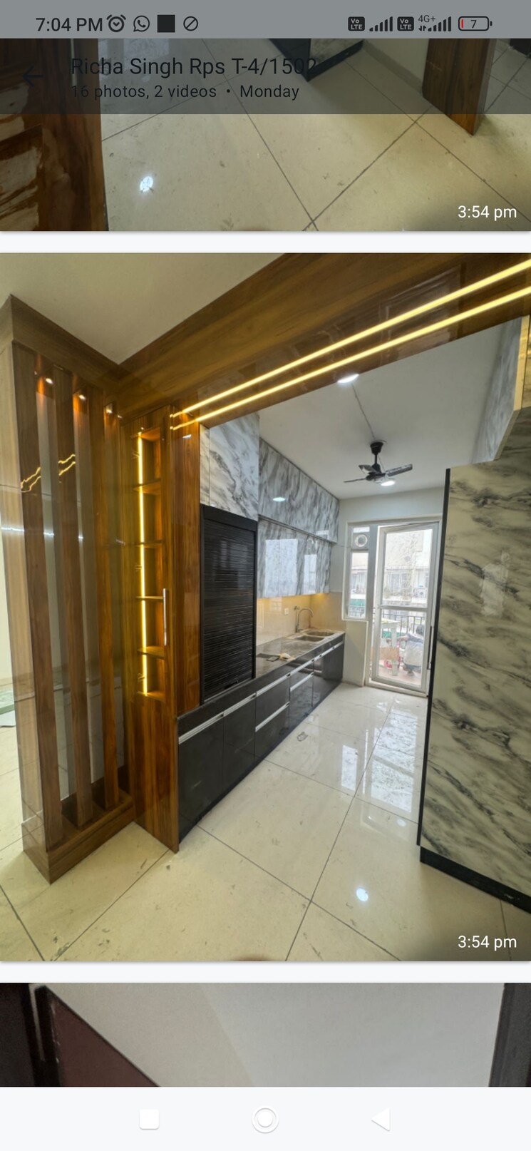 Kitchen, rps-auria 3 Bedroom 1565 Sq.Ft. Apartment In Sector 88 Faridabad 9424720