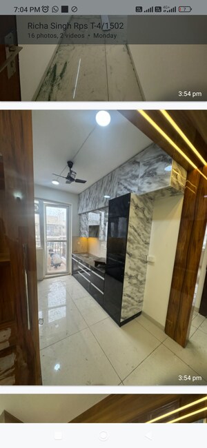 Kitchen in 3 BHK Apartment at RPS Auria, Sector 88 – for Rent