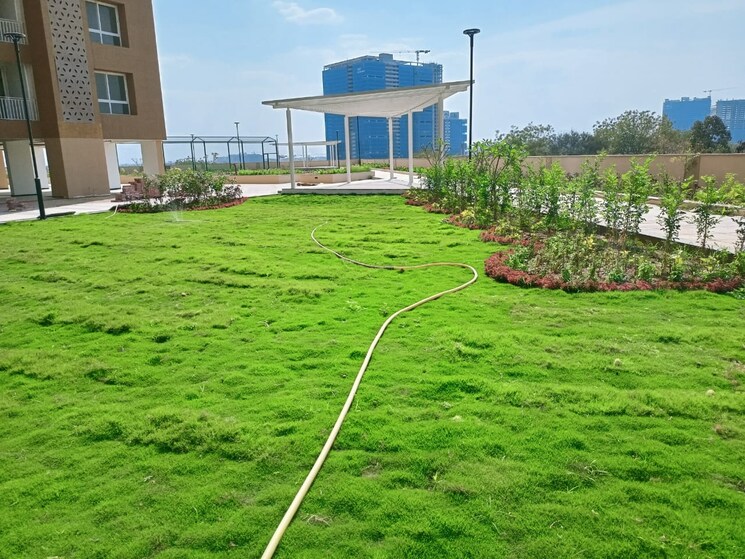 Garden, pacifica-hillcrest-phase-2 2 Bedroom 940 Sq.Ft. Apartment In Gachibowli Hyderabad 9424751