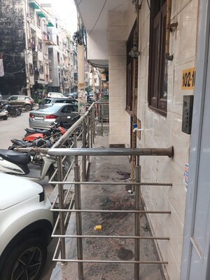 Balcony in 2 BHK Builder Floor at Rohini Sector 25 – for Rent