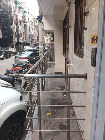 Balcony in 2 BHK Builder Floor at Rohini Sector 25 – for Rent