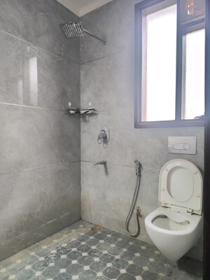 Bathroom in 3 BHK Builder Floor at Vasant Enclave – for Rent