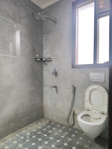Bathroom in 3 BHK Builder Floor at Vasant Enclave – for Rent