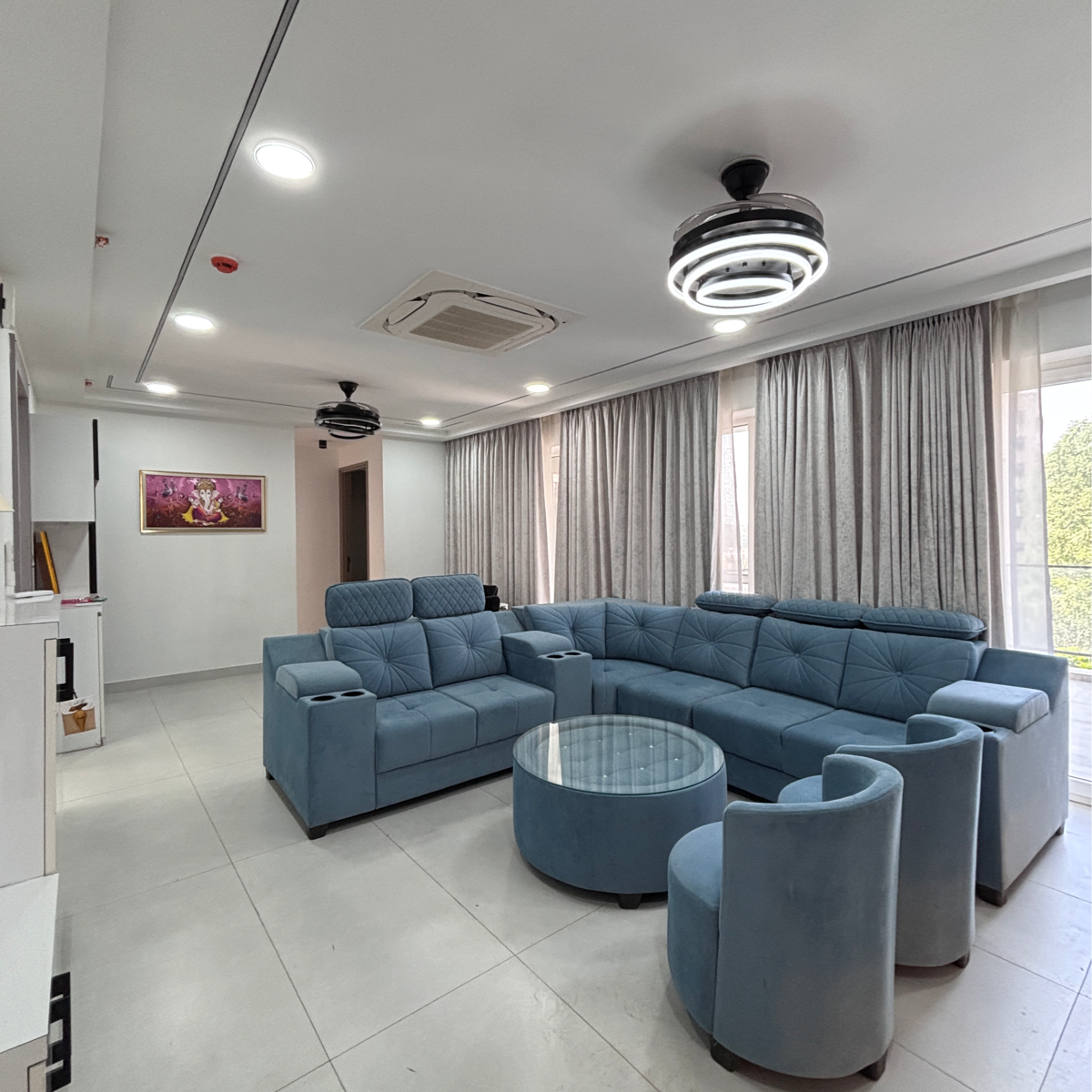 3 BHK + Servant Room 1599 Sq.Ft. Apartment in One Oak Atmos