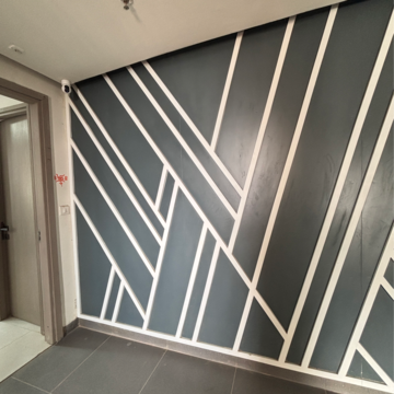 Balcony in 3 BHK Apartment at One Oak Atmos, Vibhuti Khand – for Rent