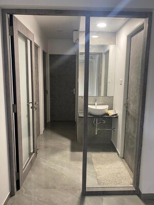 Building Lobby in 3 BHK Apartment at Mittal High Mont, Hinjewadi – for Sale