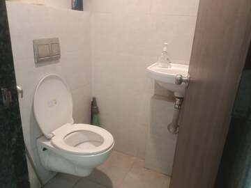 Bathroom in 1 BHK Apartment at Lodha Crown Quality Homes, Majiwada – for Rent