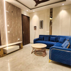 Living Room in 4 BHK Apartment at Sector 27 – for Sale