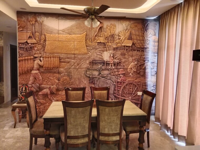 Living Room, m3m-capital 3.5 Bedroom 2298 Sq.Ft. Apartment In Sector 113 Gurgaon 9424891