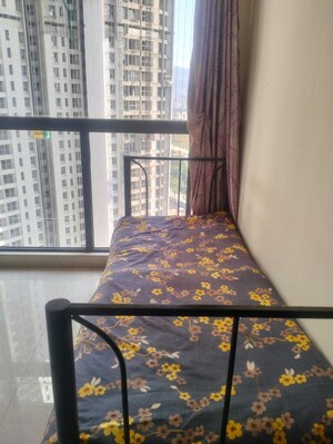 Bedroom in 2 BHK Apartment at Lodha Crown Quality Homes, Majiwada – for Rent