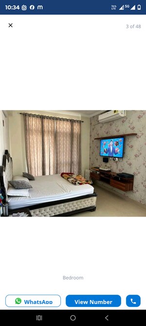 Living Room in 4 BHK Apartment at Aditya Urban Casa, Sector 78 – for Rent