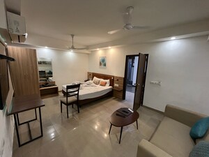 Living Room in Studio Builder Floor at Greenwood City, Sector 40 – for Rent