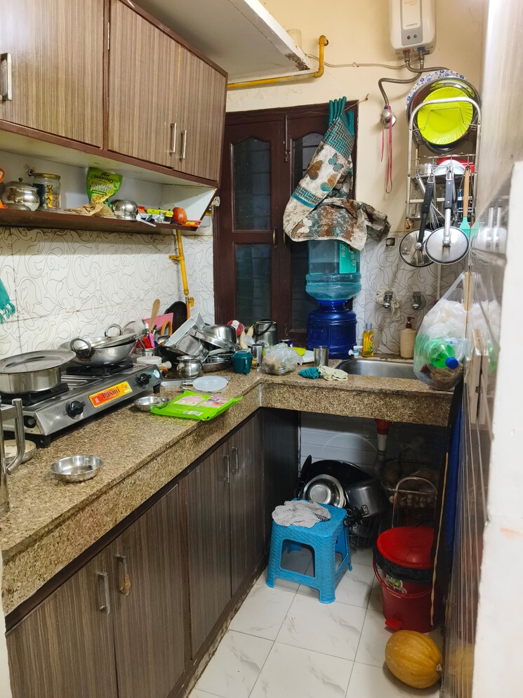 Kitchen, malviya nagar 1 Bedroom 600 Sq.Ft. Builder Floor In Malviya Nagar Delhi 9424940