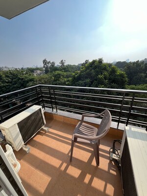 Balcony in 1 BHK Builder Floor at Greenwood City, Sector 40 – for Rent
