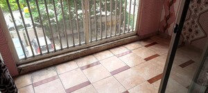 Balcony in 3 BHK Apartment at Poddar Palm Meadows, Makarba – for Rent