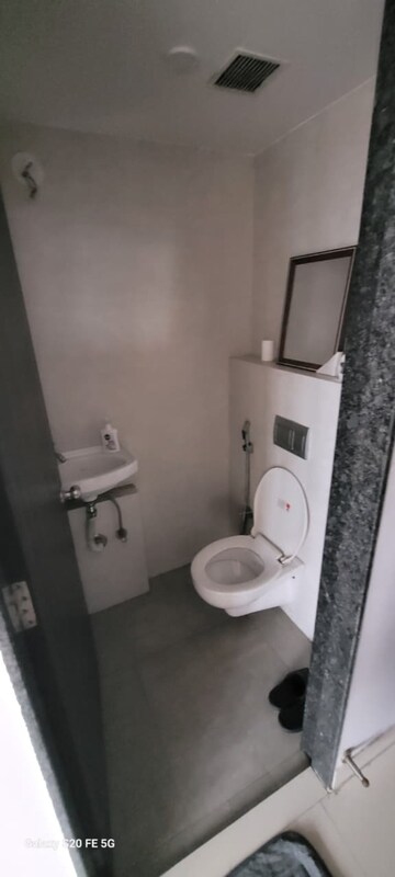 Bathroom in 1 BHK Apartment at Raymond Ten X Habitat, Pokhran Road No Two – for Rent