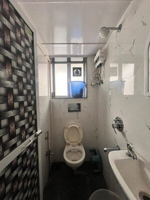 Bathroom in 2 BHK Apartment at Bandra West – for Rent