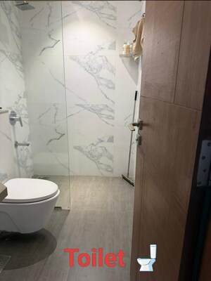 Bathroom in 3 BHK Apartment at Andheri West – for Rent