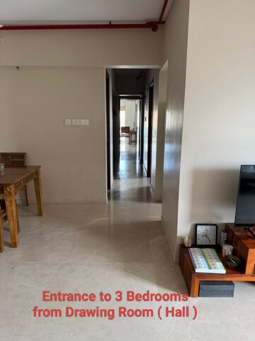 Living Room in 3 BHK Apartment at Andheri West – for Rent