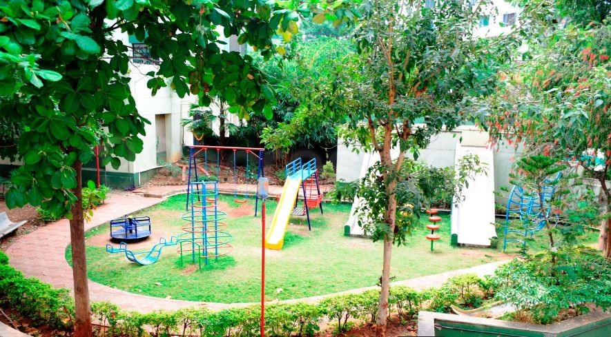 Garden, goel-ganga-nebula 2 Bedroom 1150 Sq.Ft. Apartment In Viman Nagar Pune 9425006