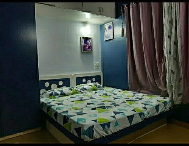 Bedroom, goel-ganga-nebula 2 Bedroom 1150 Sq.Ft. Apartment In Viman Nagar Pune 9425006