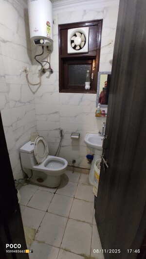 Bathroom in 2 BHK Builder Floor at Mehrauli – for Sale