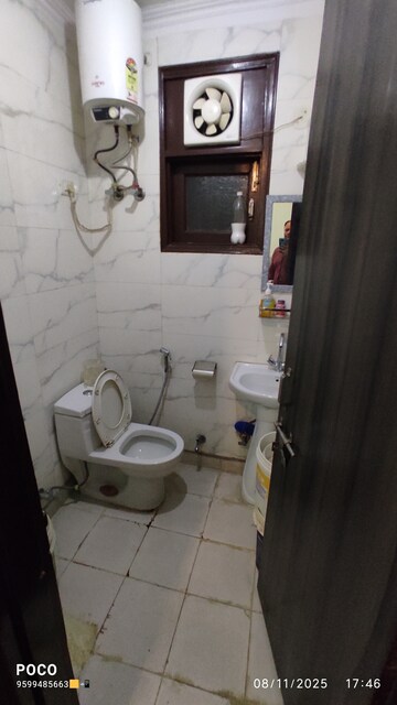 Bathroom in 2 BHK Builder Floor at Mehrauli – for Sale