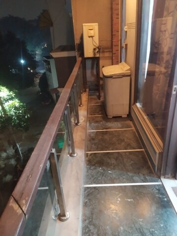 Balcony in 3 BHK Builder Floor at Kailash Colony – for Rent